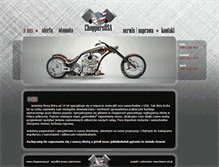 Tablet Screenshot of choppersusa.pl